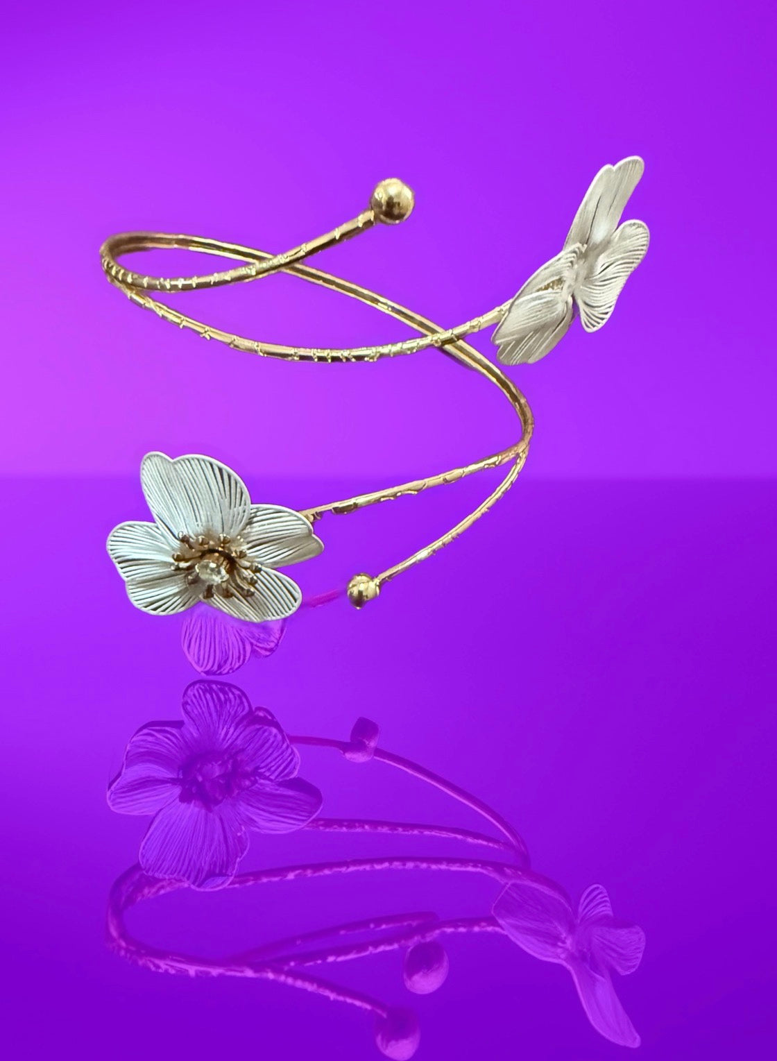 #A1080 - Forever Flowers Upper Arm Flair