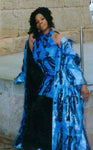 “African Lady” Two Piece Raincoat with Matching Dress